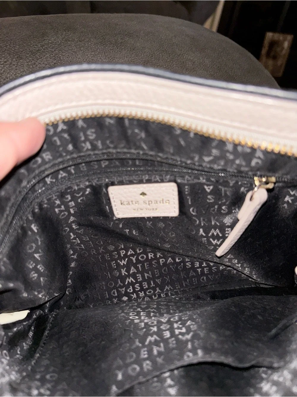 kate spade Cream Crossbody Bag